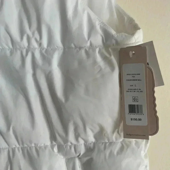 NWT White Puffer Vest BCBG - Picture 5 of 9